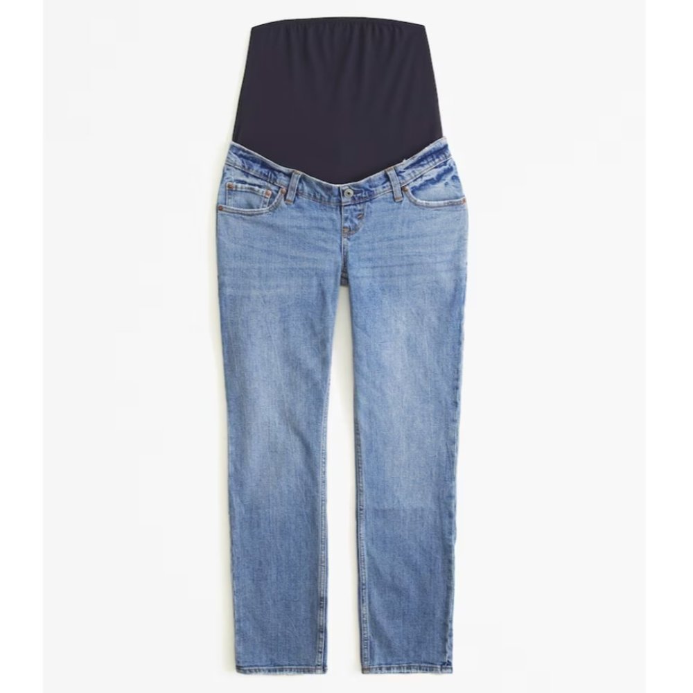 NWT Abercrombie Maternity 90's Straight Jean